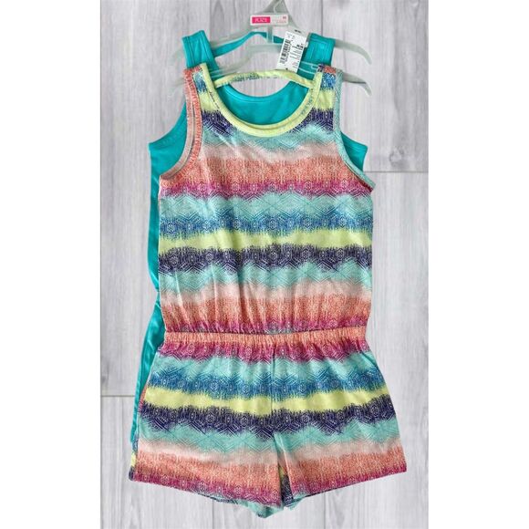 Children's Place 2-Piece Romper Set, Size 7-8 M, *New - Picture 1 of 4